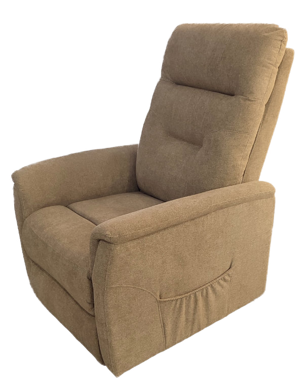 Sillón eléctrico con un motor.