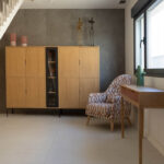 12179 Almerimar salón con sillón Fama y aparador Kiare