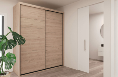 Armario Tegar a medida modelo H New 11 Noce