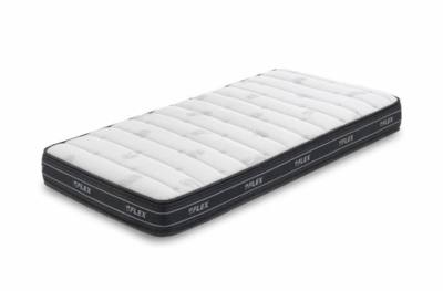 El modelo Flex® Nube Junior A es un colchón de muelles ensacados perfecto para camas nido. Ha sido diseñado para aportar a los más pequeños de la casa una firmeza progresiva. Gracias a su núcleo de muelles ensacados Pocket Premium® Mini y a su capa de viscoelástica con gel, el Nube Junior A les proporcionará un descanso y una adaptabilidad y confort perfecto. El modelo Flex® Nube Junior A es un colchón de muelles ensacados perfecto para camas nido. Ha sido diseñado para aportar a los más pequeños de la casa una firmeza progresiva. Gracias a su núcleo de muelles ensacados Pocket Premium® Mini y a su capa de viscoelástica con gel, el Nube Junior A les proporcionará un descanso y una adaptabilidad y confort perfecto.