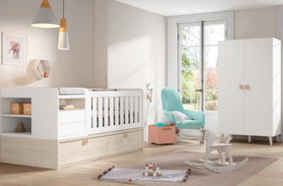 Completa habitación infantil. Dormitorio Infantil modelo Parkour-14